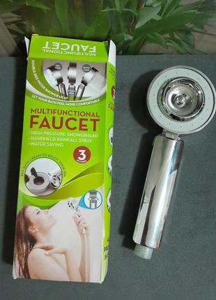 Насадка лейка для душа с отсеком для жидкого мыла или геля