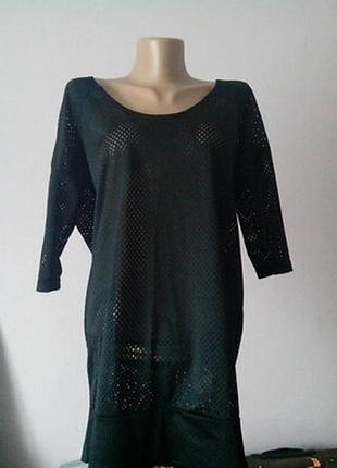 Новая блузка туника bonprix collection в сетку
