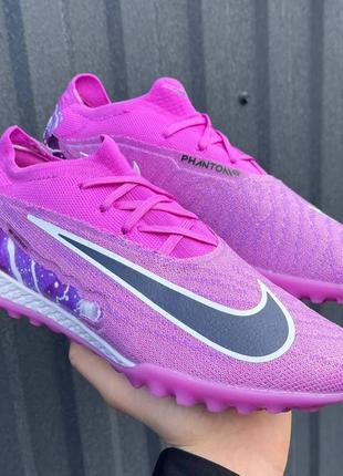 Футбольные сороконожки nike phantom gx academy fg5 фото