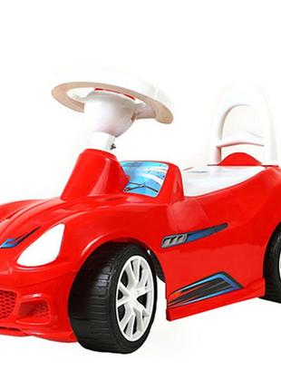 Машинка-каталка толокар орион спорткар красный 160к