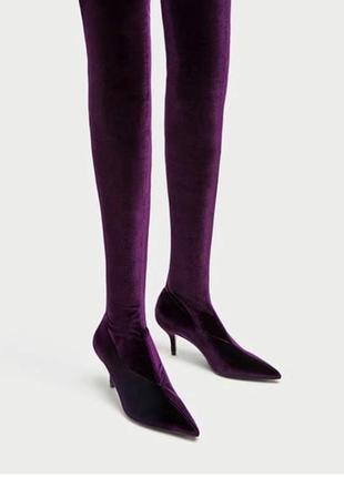 Ботфорти zara