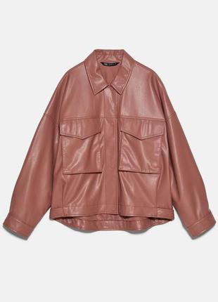 Куртка оверсайз ф.zara