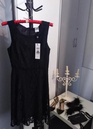 Маленькое черное платье маленька сукня vero moda