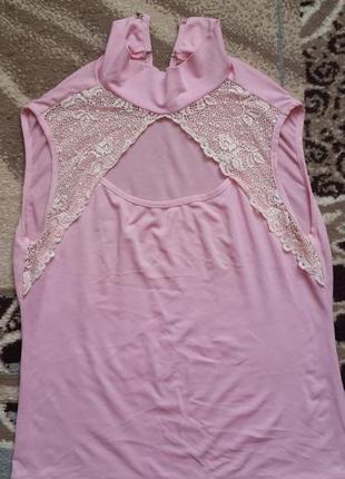 Красивая и нежная маечка на 10-12 размер