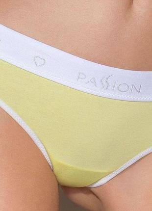 Спортивные трусики-стринги passion ps007 panties s желтый ( so4261 ) feromon