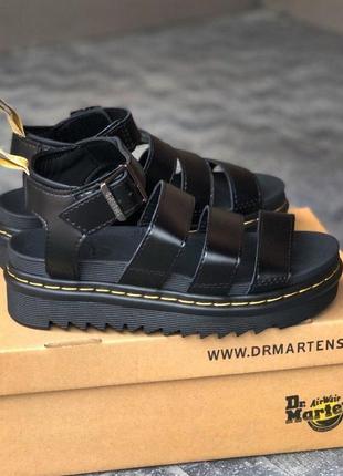 Dr. martens sandals black 🆕 женские босоножки/сандали мартинс 🆕 черные1 фото