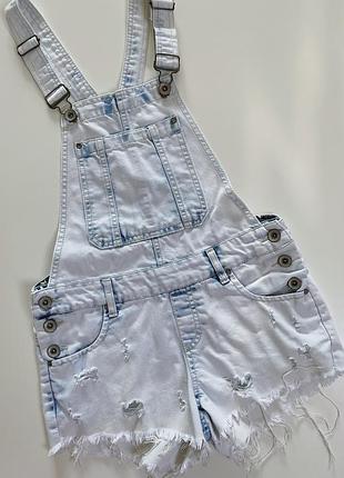 Джинсовий комбез ромпер комбінезон denim co