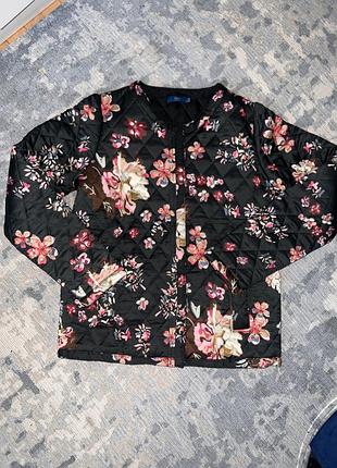 Стильна трендова стьобана модель ватяна куртка cotton
