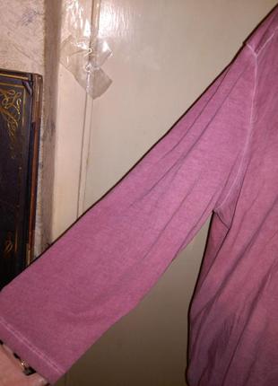 Натуральна, трикотажна бавовна, комбінована, блузка-варенка, великого розміру, германія6 фото