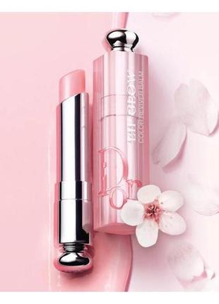 Бальзам для губ dior addict lip glow color reviver balm 001 - pink4 фото