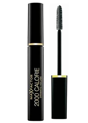 Тушь для ресниц max factor 2000 calorie dramatic volume mascara black brown (темно-коричневый)