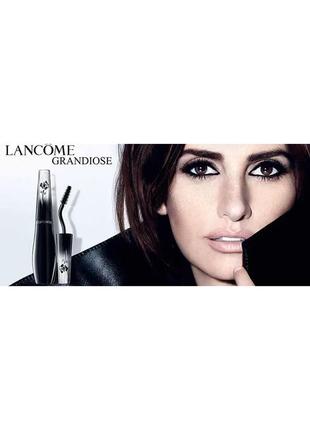 Тушь для ресниц lancome grandiose 01 - noir mirifique (черный)10 фото