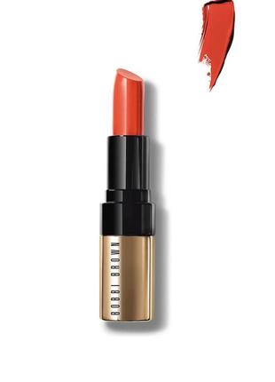 Помада для губ bobbi brown luxe lip color 23 — atomic orange3 фото