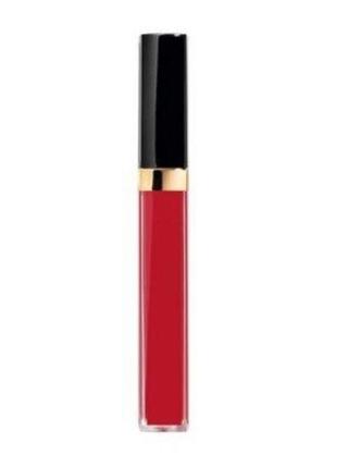 Блиск для губ chanel rouge coco gloss 824 — rouge carmin, без коробки