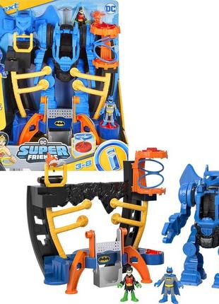 Набір fisher-price imaginext dc super friends batman, robo command center