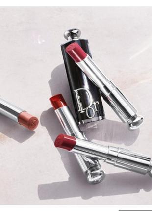 Помада для губ dior addict refillable lipstick №918 - dior bar (бар диор)4 фото