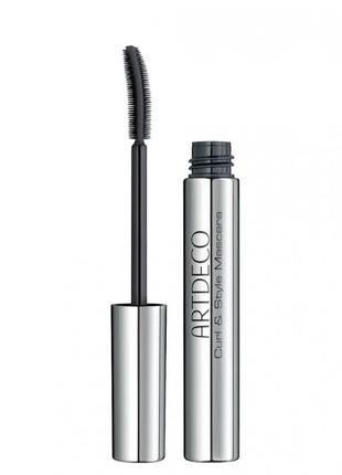 Тушь для ресниц artdeco curl and style mascara 10 - black (черный)