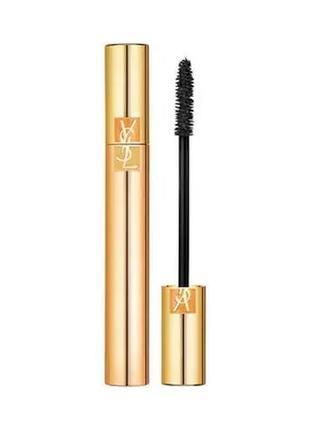 Туш для вій yves saint laurent mascara volume effet faux cils 01 — black high density (чорний насичений),