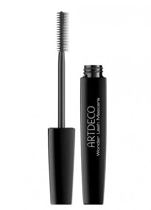 Туш для вій artdeco wonder lash mascara 1 — black (чорний)