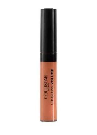 Блиск для губ collistar lip gloss volume 120 — peach cameo, тестер