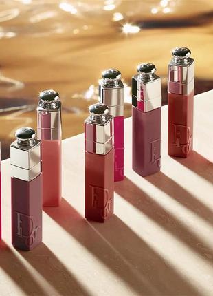 Тинт для губ dior addict lip tint 421 - natural tea5 фото