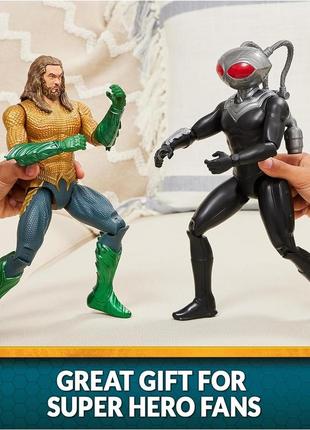 Фігурка аквамен, чорна манта. dc comics, aquaman, black manta action figure6 фото