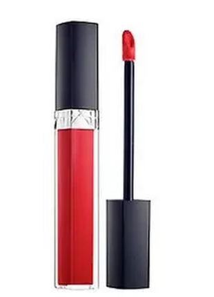 Блеск для губ dior rouge brilliant lip gloss 858 - royale (королевский), просрочен