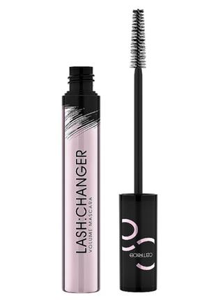 Туш для вій catrice lash changer volume mascara 010 — ultra black