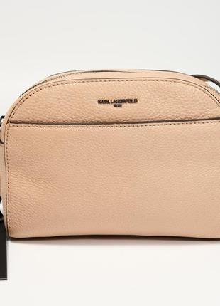 Кожаная сумка karl lagerfeld