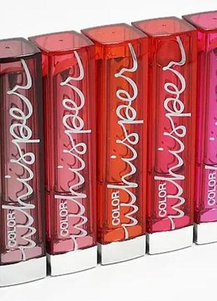 Помада для губ maybelline new york color sensational whisper 310 — mad for magenta (без розуму від пурпурового)7 фото