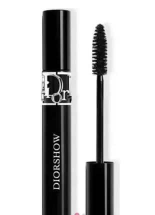 Тушь для ресниц dior diorshow mascara 090 - black (черный)