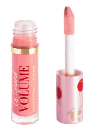 Блиск для губ vivienne sabo paris le grand volume lip gloss no04 — ніжно-персиковий (персик)