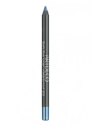 Карандаш для глаз artdeco soft eye liner waterproof 23 - cobalt blue