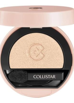 Тіні для повік collistar impeccable compact eye shadow 200 — ivory satin, 3 г