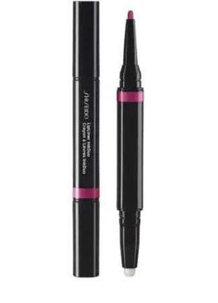 Карандаш с бальзамом для губ shiseido lipliner inkduo 10 - violet1 фото