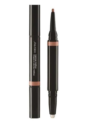 Карандаш с бальзамом для губ shiseido lipliner inkduo 10 - violet3 фото