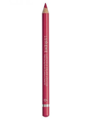 Карандаш для губ lumene luminous color lipliner 6 - wild rose