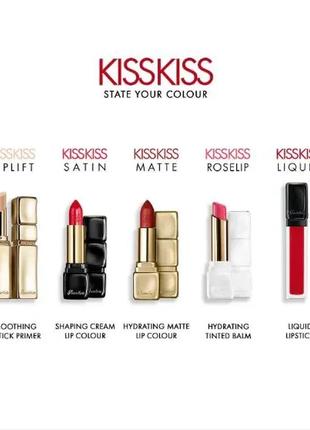 Основа под помаду guerlain kisskiss liplift smoothing lipstick primer универсальный4 фото