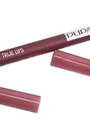 Олівець для губ pupa true lips 06 — brown red (коричнево-червоний)5 фото