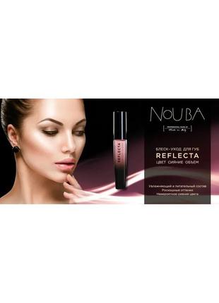 Блиск для губ nouba reflecta treatment lip gloss 108 фото