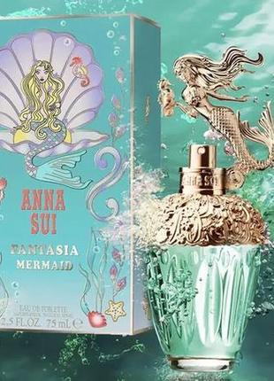 Anna sui fantasia mermaid набор (5 мл - туалетная вода (edt), миниатюра  + 30 мл - лосьон для тела (b\l)6 фото