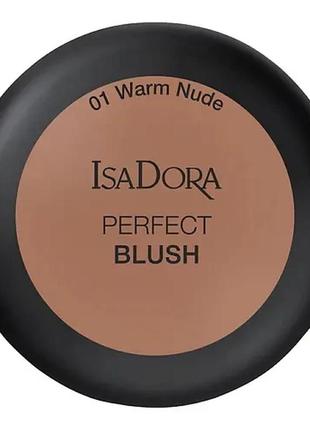 Рум'яна для обличчя isadora perfect blush 1 — warm nude