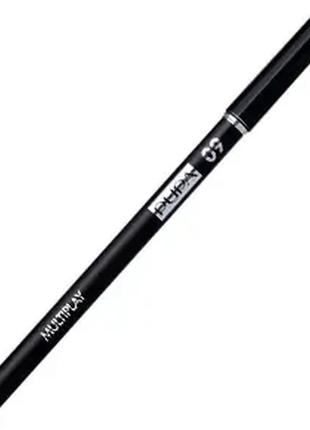 Олівець для очей pupa multiplay triple-purpose eye pencil 09 — deep black (чорний)