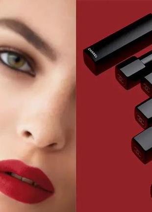 Помада для губ chanel rouge allure velvet extreme 130 - rouge obscur5 фото