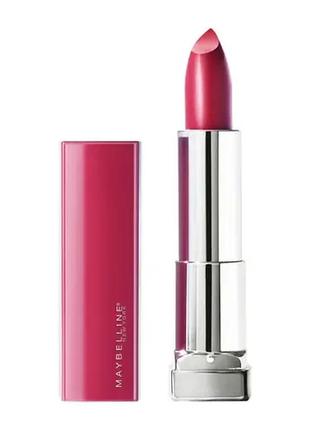 Помада для губ maybelline new york color sensational made for all lipstick 379 — fuchsia for me, фуксія