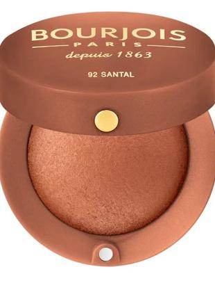 Румяна bourjois little round pot blusher 92 - santal