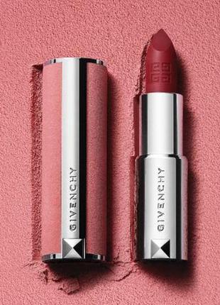 Помада для губ givenchy le rouge sheer velvet lipstick 39 - rouge grenat6 фото