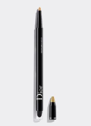 Олівець для очей dior diorshow 24h stylo waterproof eyeliner 556 — pearly gold