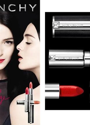 Помада для губ givenchy le rouge 304 — mandarine bolero, мініатюра 1.5 g8 фото