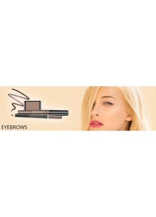 Пудра для брів artdeco eye brow powder 6 — light (світлий)6 фото